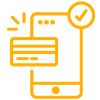 Charge a reservation deposit or pre-payment